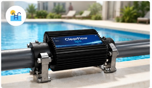 ClearFlow SPA DN 50 – ochrona basenu i jacuzzi